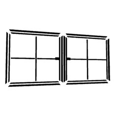 Ворота распашные каркас металлокомплект для самостоятельной сборки 4х2 м черные усиленные