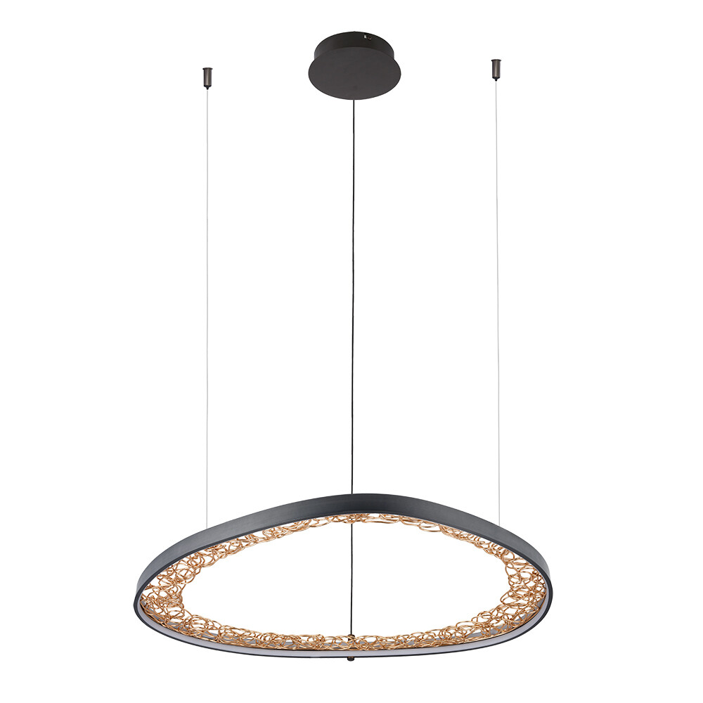 Изображение товара Люстра светодиодная Arte Lamp Cinta 46 Вт с матовыми плафонами