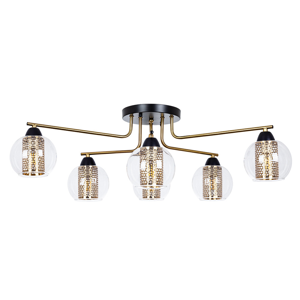 Изображение товара Люстра потолочная Arte Lamp Manchester E14 240 Вт 12 кв.м стиль лофт