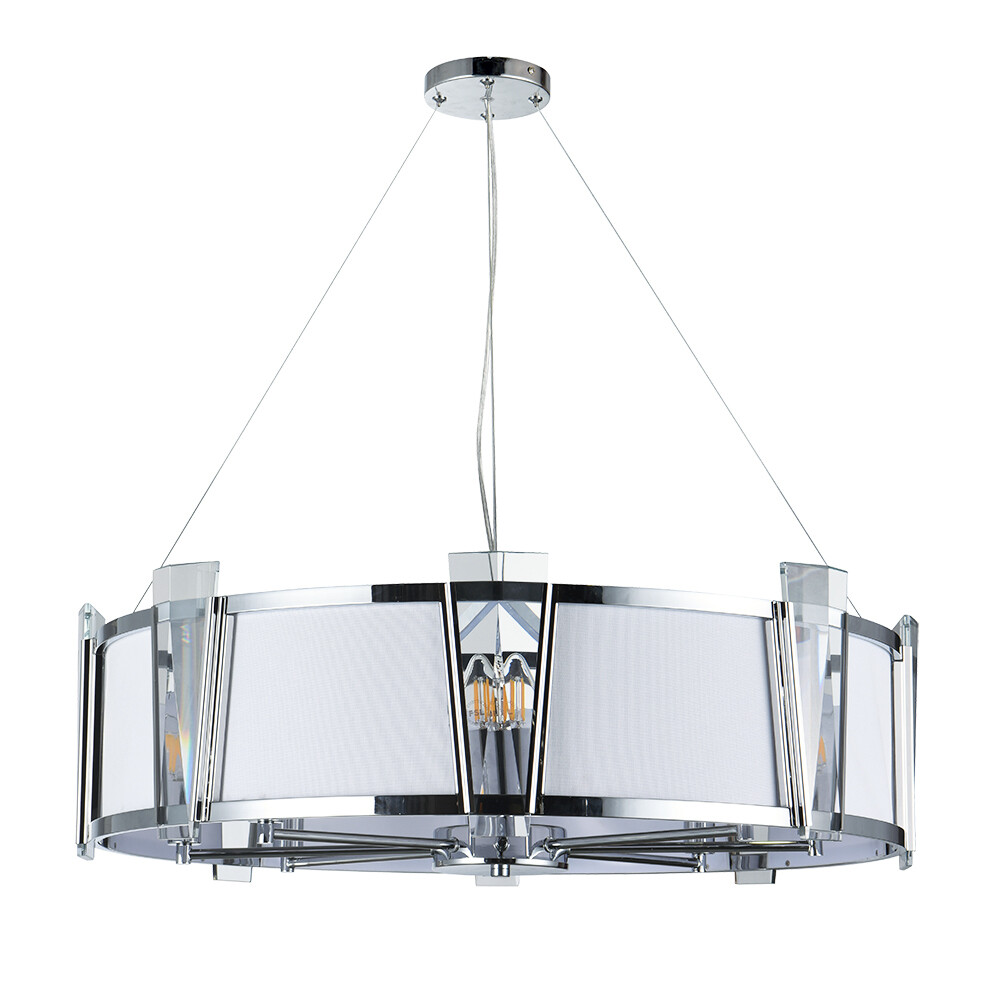 Изображение товара Подвесная люстра Arte Lamp Grato с 8 лампами E14, стиль modern