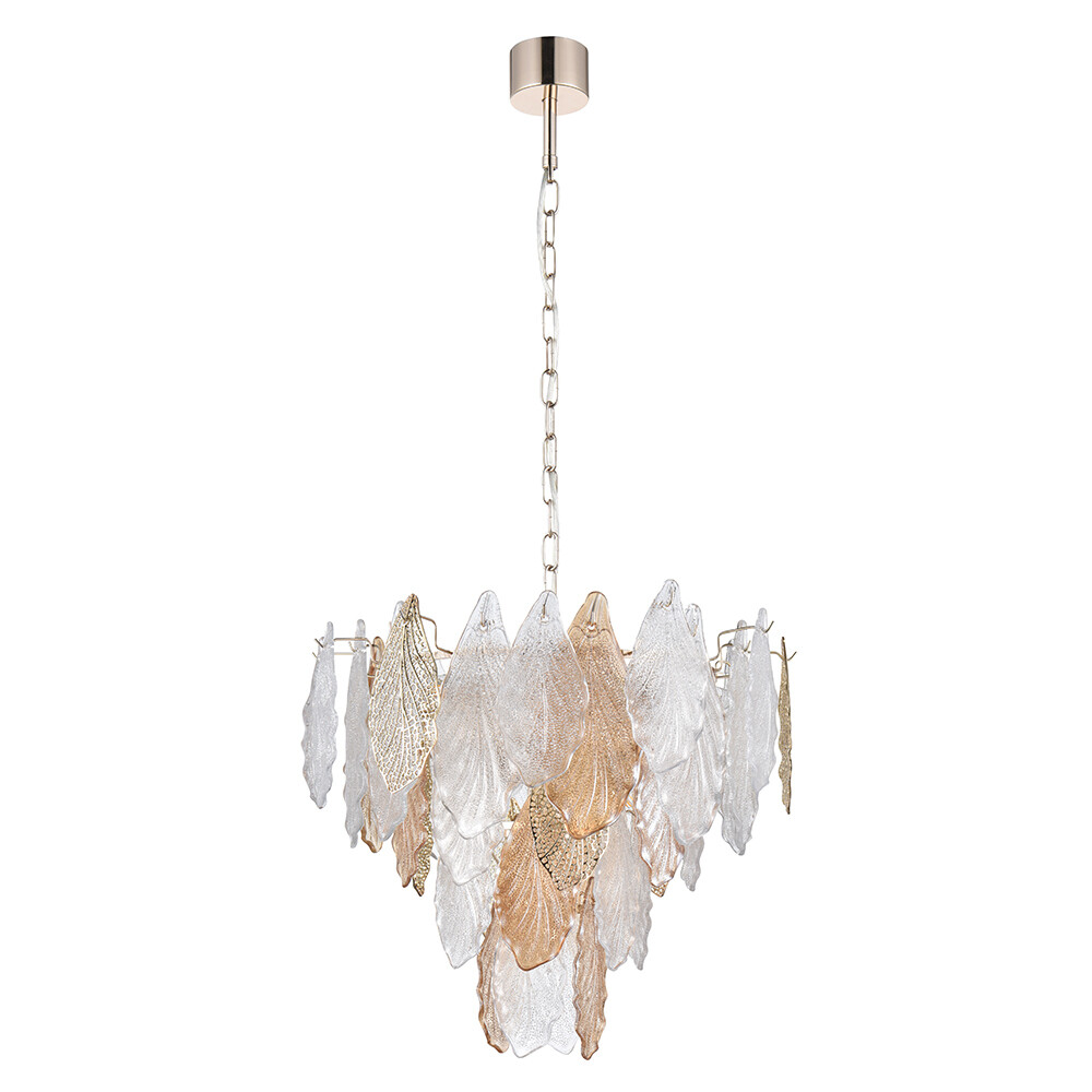 Изображение товара Подвесная люстра Arte Lamp Felicita A4080LM-12GO для спальни и гостиной