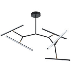 Изображение товара Люстра светодиодная подвесная Arte Lamp Zulu 49 Вт 3000-6000К 8 кв.м (A2170PL-49BK)