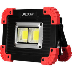 Фонарь прожектор Ritter светодиодный 2 LED 11 Вт аккумуляторный Li-Ion 2х1500 мАч пластик 3 режима (29131 2) - фото 8