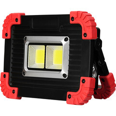 Фонарь прожектор Ritter светодиодный 2 LED 11 Вт аккумуляторный Li-Ion 2х1500 мАч пластик 3 режима (29131 2) - фото 6