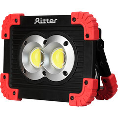 Фонарь прожектор Ritter светодиодный 2 LED 11 Вт аккумуляторный Li-Ion 2х1500 мАч пластик 3 режима (29132 9) - фото 8