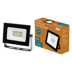 Изображение товара Прожектор светодиодный Rev ДО-30 6500К 30 Вт IP65 серый