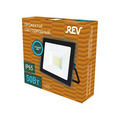 Прожектор светодиодный Rev ДО-50 6500К 50 Вт IP65 серый - фото 2