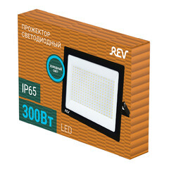 Прожектор светодиодный Rev ДО-300 6500К 300 Вт IP65 черный (32309 9) - фото 5