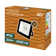 Прожектор светодиодный Rev ДО-30 4000К 30 Вт IP65 черный - фото 4