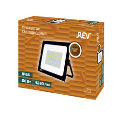 Прожектор светодиодный Rev ДО-50 4000К 50 Вт IP65 черный - фото 7