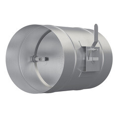 Изображение товара Дроссель-клапан для круглых воздуховодов d160 мм оцинкованный Era Pro