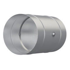 Дроссель-клапан для круглых воздуховодов d160 мм оцинкованный Era Pro - фото 2