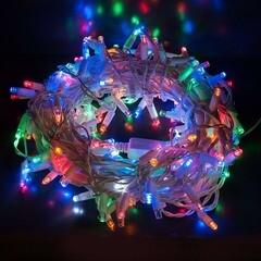 Изображение товара Гирлянда светодиодная Eurosvet уличная Нить мультиколор 20 м (a044079)