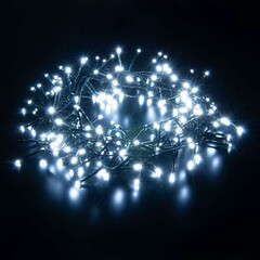 Изображение товара Гирлянда светодиодная Eurosvet Мишура белая 5 м (a056072)