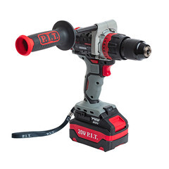 Дрель-шуруповерт ударная аккумуляторная бесщеточная P.I.T. OnePower 20 В 4 Ач Li-Ion 1 АКБ и ЗУ (PSB20H-13C/1) - фото 6