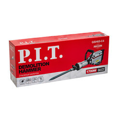 Отбойный молоток электрический P.I.T. GSH65-C4 1700 Вт 42 Дж HEX 30 - фото 3