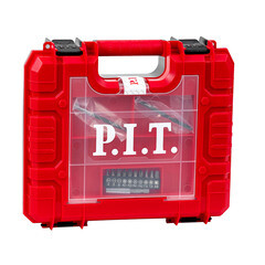 Дрель-шуруповерт аккумуляторная P.I.T. 20 В 1,5 Ач Li-Ion 2 АКБ и ЗУ (PSR18-D3) - фото 2