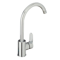 Смеситель для кухни Milardo Poli хром с высоким изливом однорычажный (POLSBJ0M05) - фото 7