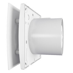 Вентилятор осевой НашВент Самба с обратным клапаном 160х160 мм d100 мм белый - фото 2