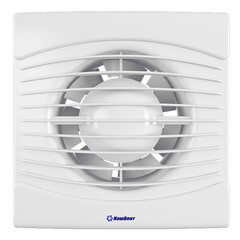 Изображение товара Вентилятор осевой НашВент Ария Плюс с обратным клапаном с антимоскитной сеткой 152х154 мм d100 мм белый