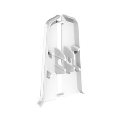 Заглушка торцевая Деконика 85 мм белый глянцевый левая-правая Г-профиль (2 шт.) - фото 2