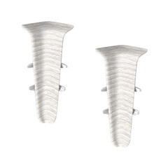 Угол внутренний Деконика 70 мм клен патина Г-профиль (2 шт.) - фото 1