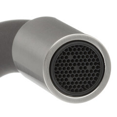 Смеситель для кухни Milardo Meal сатин с гибким изливом однорычажный (M01BN0FM05) - фото 4