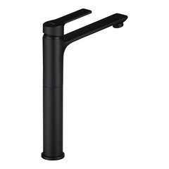Смеситель для раковины высокий Esko Singapore однорычажный черный (SB 25) - фото 6