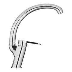 Смеситель для кухни Voda Future хром однорычажный (FT 519) - фото 3