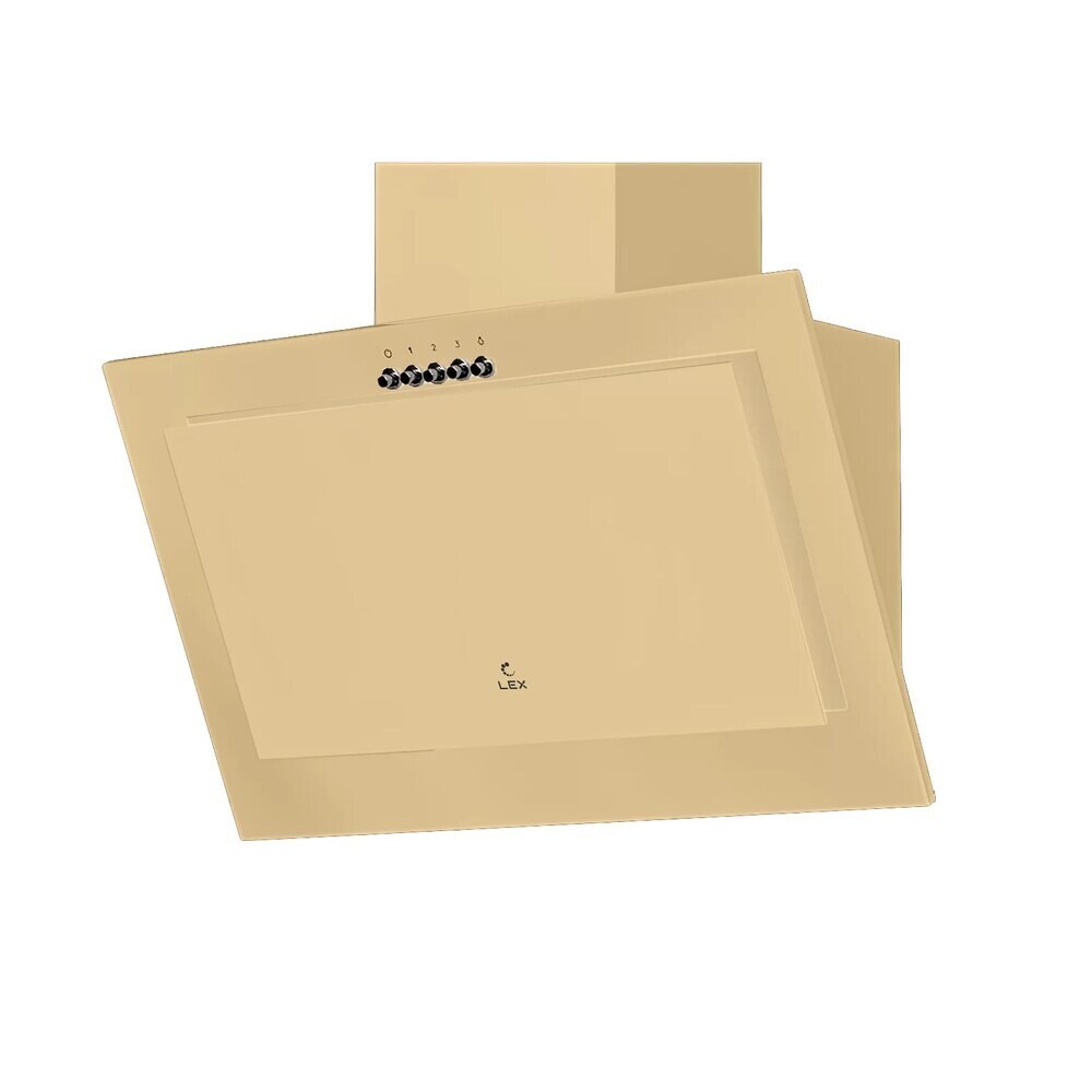 Изображение товара Кухонная вытяжка наклонная Lex Mio 600 Ivory 60 см бежевая
