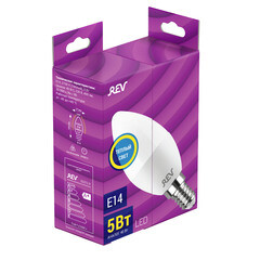 Лампа светодиодная Rev E14 2700К 5 Вт 400 Лм 180-240 В свеча матовая - фото 3