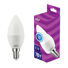 Лампа светодиодная Rev Ritter E14 4000К 7 Вт 560 Лм 220 В свеча матовая - фото 7