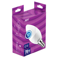 Лампа светодиодная Rev Ritter E14 4000К 7 Вт 560 Лм 220 В свеча матовая - фото 2