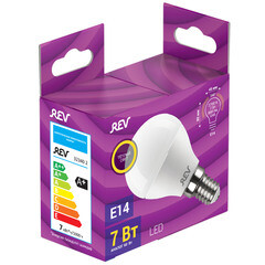 Лампа светодиодная Rev Ritter E14 2700К 7 Вт 560 Лм 180-240 В шар матовая - фото 3
