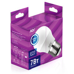 Лампа светодиодная Rev Ritter E27 4000К 7 Вт 560 Лм 220 В шар G45 матовая - фото 3