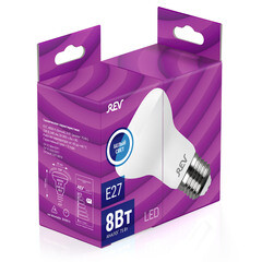 Лампа светодиодная Rev Ritter E27 4000К 8 Вт 640 Лм 180-240 В рефлектор R63 матовая - фото 2