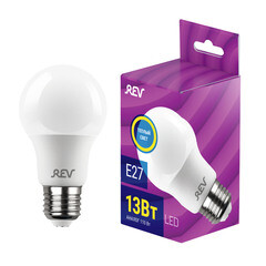 Лампа светодиодная Rev Ritter E27 2700К 13 Вт 1040 Лм 180-240 В груша A60 матовая - фото 4