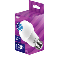 Лампа светодиодная Rev Ritter E27 4000К 13 Вт 1040 Лм 180-240 В груша A60 матовая - фото 5