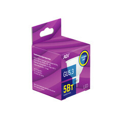 Лампа светодиодная Rev GU5.3 3000К 5 Вт 400 Лм 180-240 В рефлектор MR16 прозрачная - фото 3