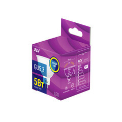 Лампа светодиодная Rev GU5.3 3000К 5 Вт 400 Лм 180-240 В рефлектор MR16 прозрачная - фото 4