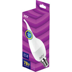 Лампа светодиодная Rev E14 2700К 7 Вт 180-240 В свеча на ветру матовая - фото 5