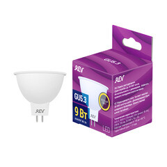 Лампа светодиодная Rev Ritter GU5.3 3000К 9 Вт 720 Лм 180-240 В рефлектор MR16 прозрачная - фото 6