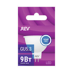Лампа светодиодная Rev Ritter GU5.3 4000К 9 Вт 720 Лм 180-240 В рефлектор MR16 прозрачная - фото 6
