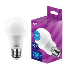 Лампа светодиодная Rev Ritter E27 6500К 25 Вт 2000 Лм 180-240 В груша A60 матовая - фото 7