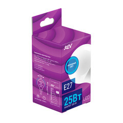 Лампа светодиодная Rev Ritter E27 6500К 25 Вт 2000 Лм 180-240 В груша A60 матовая - фото 6