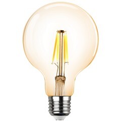 Изображение товара Лампа светодиодная филаментная Rev E27 2700К 5 Вт 515 Лм 220 В шар G95 прозрачная