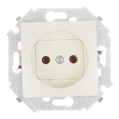 Изображение товара Розетка Simon 15 встраиваемая слоновая кость (1591431-031)