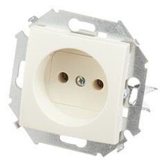 Розетка Simon 15 встраиваемая слоновая кость (1591431-031) - фото 4