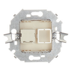 Розетка телефонная Simon 15 встраиваемая слоновая кость RJ11 (1591480-031) - фото 3