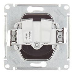 Розетка Systeme Electric Glossa встраиваемая антрацит (GSL000741) - фото 3